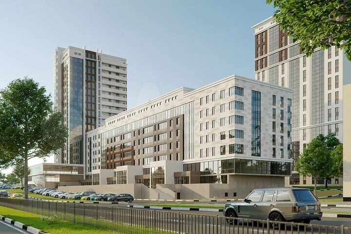 1-к. квартира, 53,4 м², 4/19 эт.