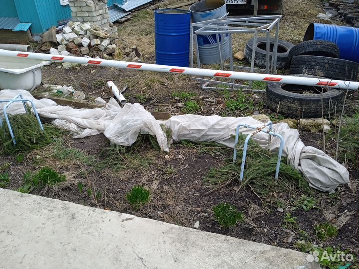 Труба для шлагбаума б/у длина 4.8 метра