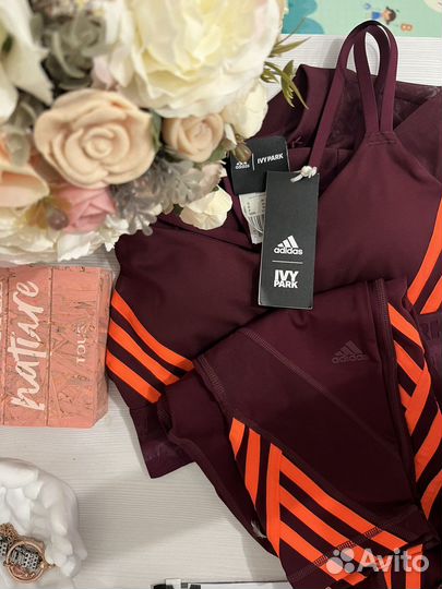 Adidas ivy park топ+легинсы