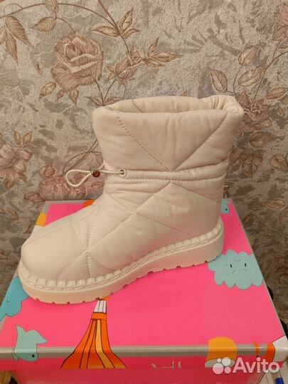 Зимние дутики детские