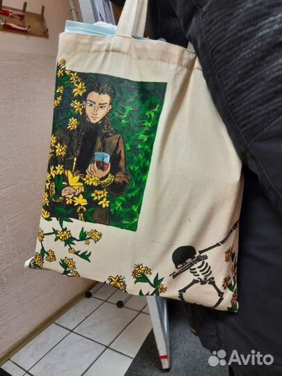 Роспись по ткани, шопперы