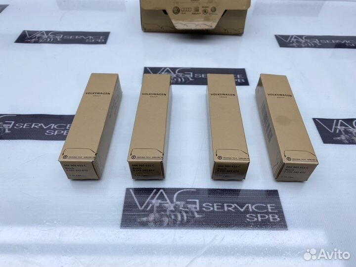 К-кт свечей зажигания VW VAG Gen3 1.8 2.0 CJS CNC