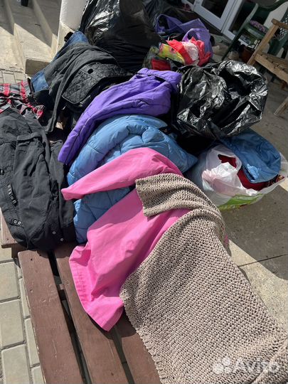 Одежда вещи пакетом