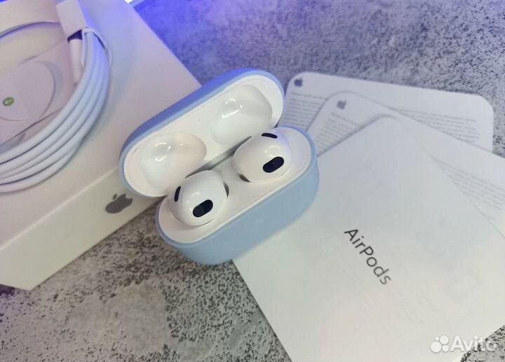 Airpods 3 premium гарантия и чехол