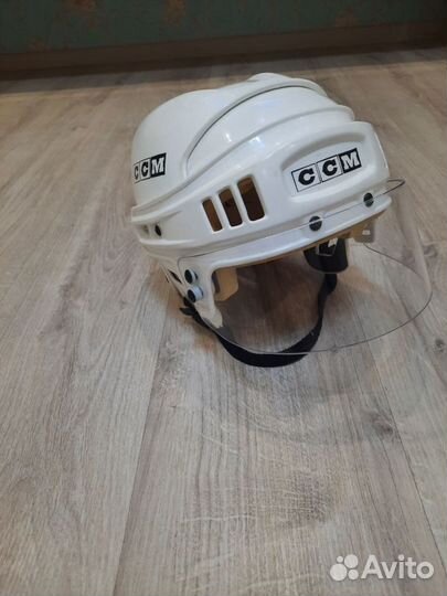 Шлем хоккейный с визором взрослый ccm