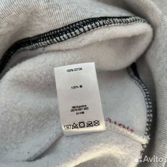 Свитшот Supreme FW18 Split Crewneck Sweatshirt