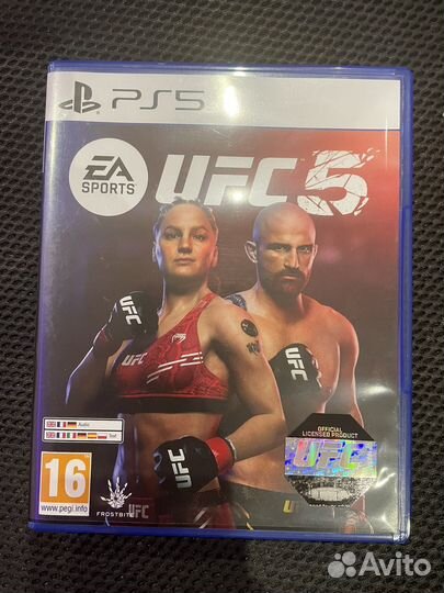 UFC5 ps5 диск