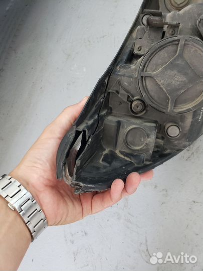 Битая Фара левая kia soul 2 рестайлинг дефект