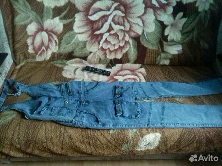 Новый джинсовый комбез