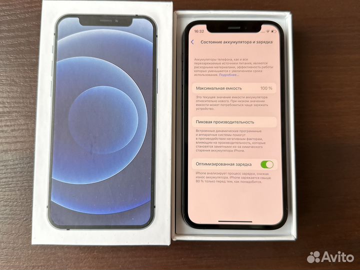 iPhone 12 mini 128gb синий