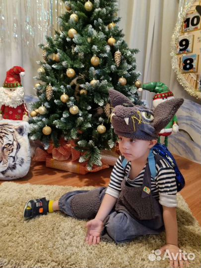 Новогодний костюм для мальчика волк