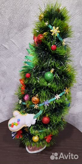Интерьерная игрушка ручной работы Новогодняя Ёлка