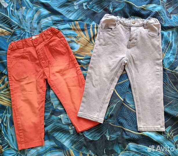 Джинсы на мальчика 86