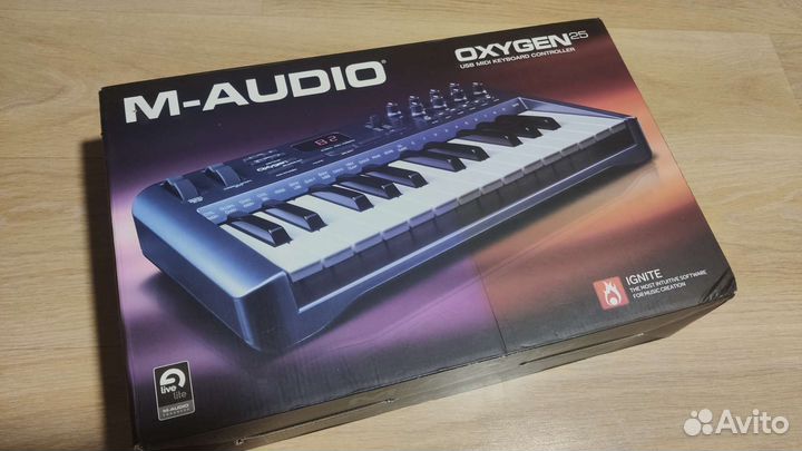 Midi 25 клавиш oxygen 25
