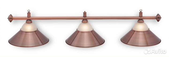 Светильник Fortuna Alison Red Bronze 3 плафона