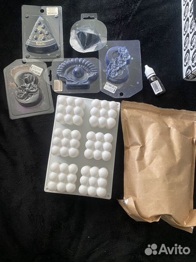 Воск набор для свечей отдушка формы для мыла