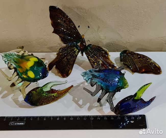 Фигурки из стекла