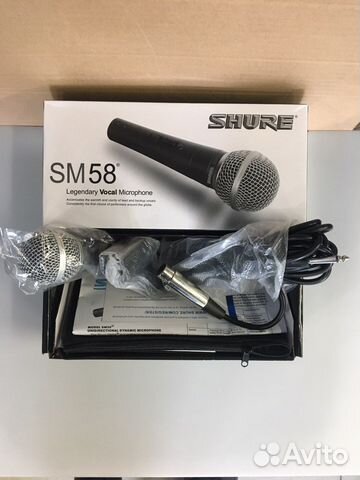 Микрофон shure sm 58