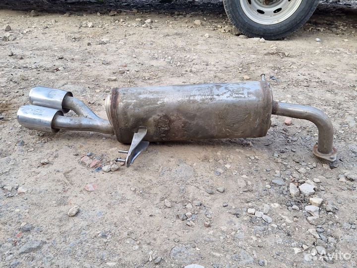 Глушитель киа рио X-Line