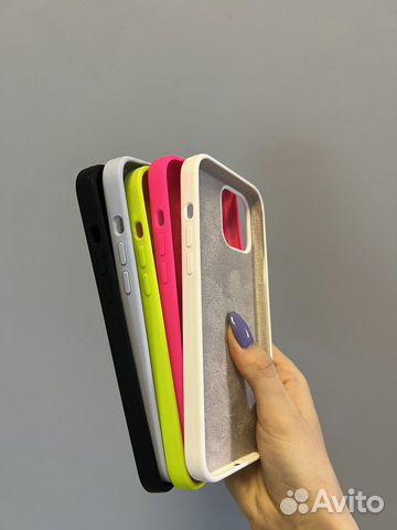 Силиконовый чехол на iPhone 13 pro max