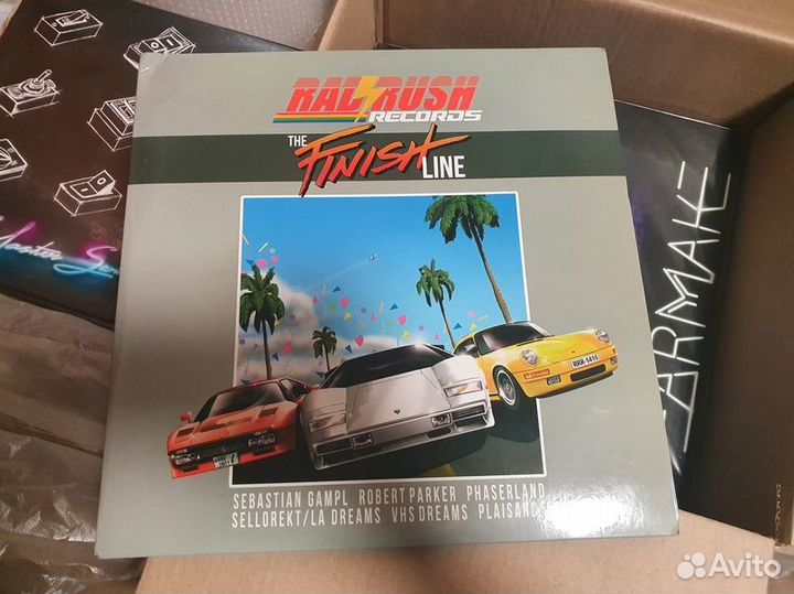 Rad Rush Records - The Finish Line (Винил 2LP)