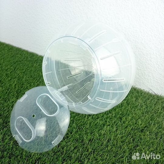 Шар для грызунов, 14 см, прозрачный