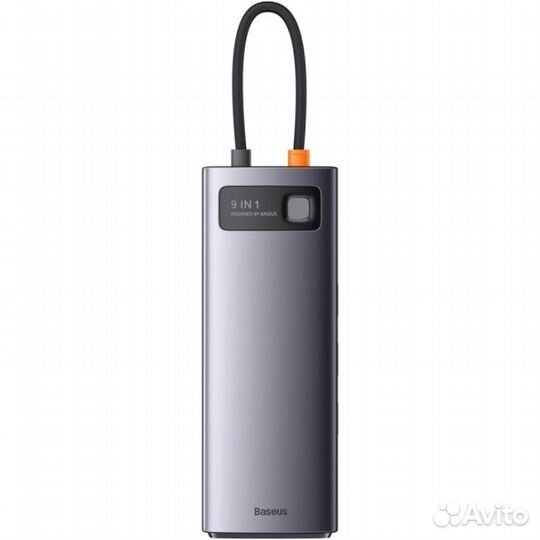 Хаб Baseus Metal Gleam Series 9-in-1