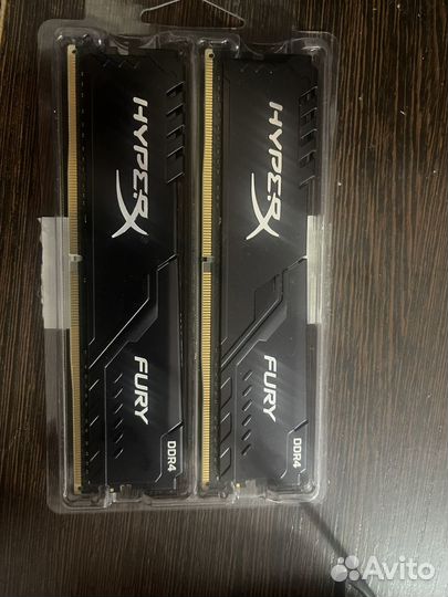 Kingston hyperx fury ddr4 2x8