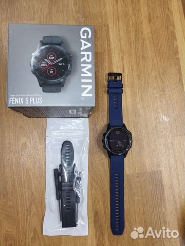 Smart часы garmin fenix 5 plus sapphire
