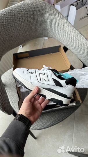 Кроссовки New Balance 550 White Black 40