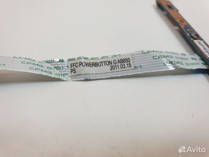 Кнопка включениия HP DV7-6000 hpmh-40GAB6704-D200