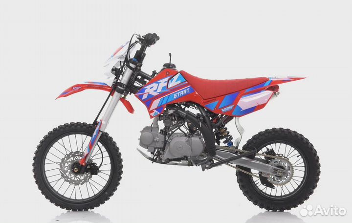 Питбайк Apollo Start 125LE 17/14 Красный под заказ