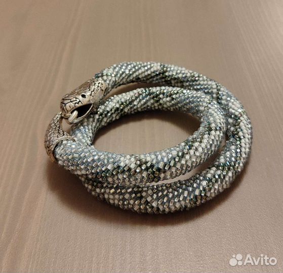 Украшение из бисера - змея