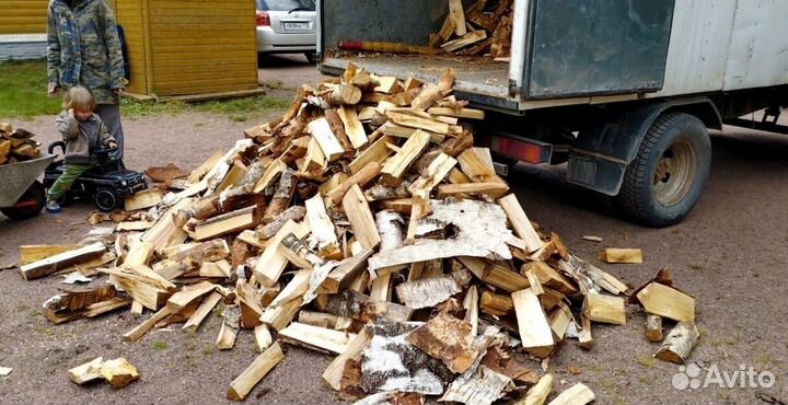 Дрова с доставкой Ольха в Ленобласти любого объема