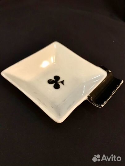 Пепельница.Кузнецов.Ранние советы.Фарфор