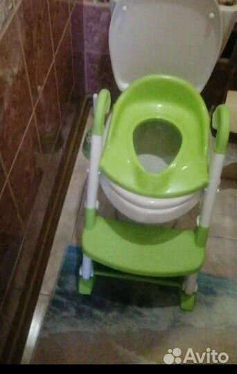 Сидушка на унитаз со ступенькой