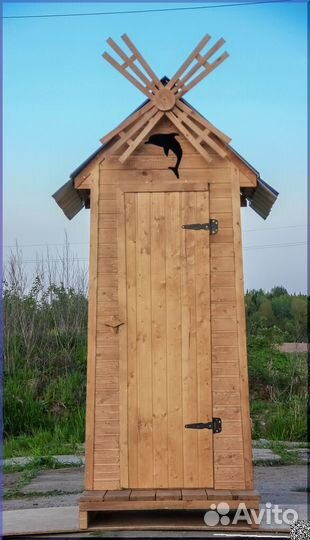 Уличный туалет с установкой HAT111