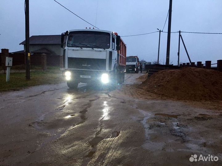 Песок сеянный в наличии с доставкой