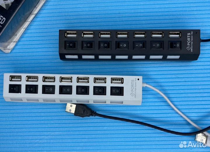 Разветвитель USB 7в1 hube