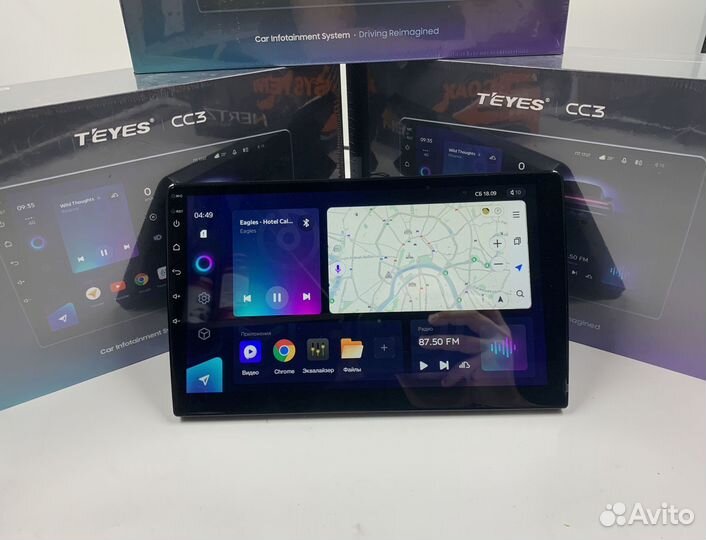 Магнитола на андройде Teyes 3/32 для Ford Focus