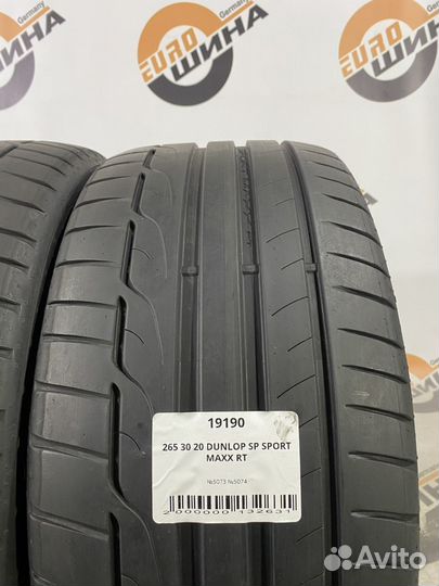 Dunlop SP Sport Maxx RT 265/30 R20