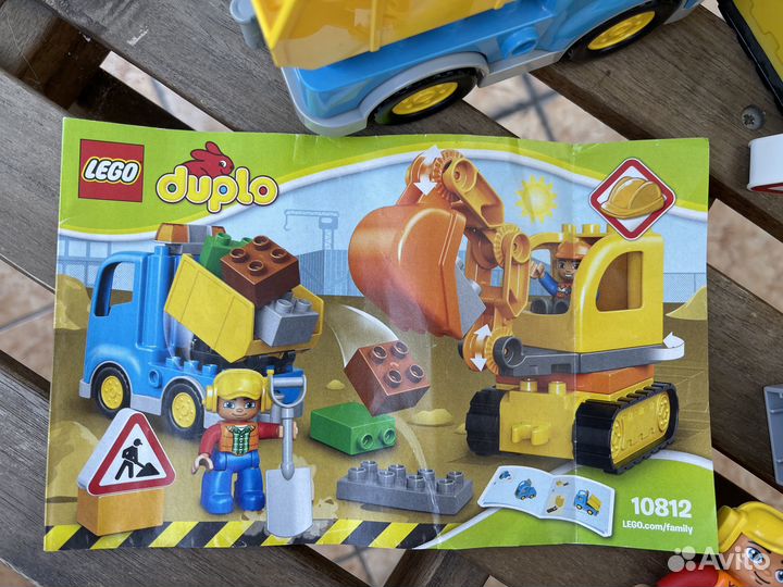 Lego duplo стройка 10812