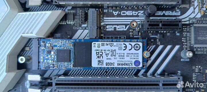 Материнская плата asus prime Z490-A с процессором