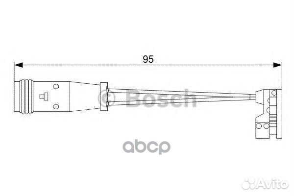 Датчик износа тормозных колодок mercedes-benz M