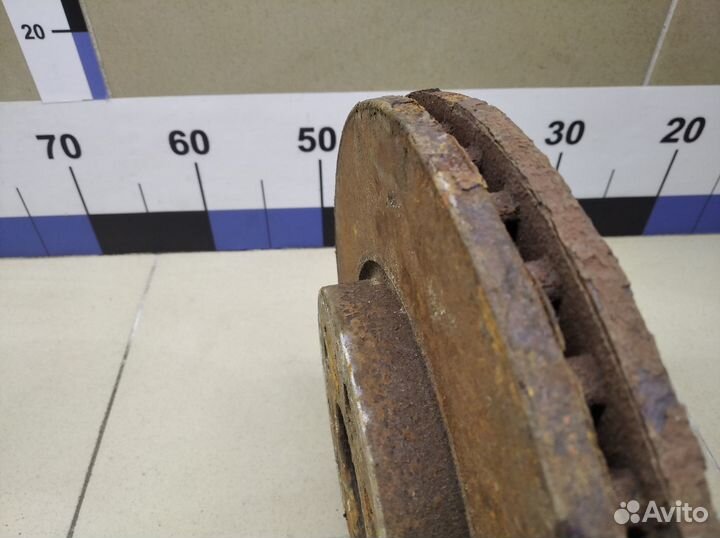 Диск тормозной передний вентилируемый Aveo (T300)