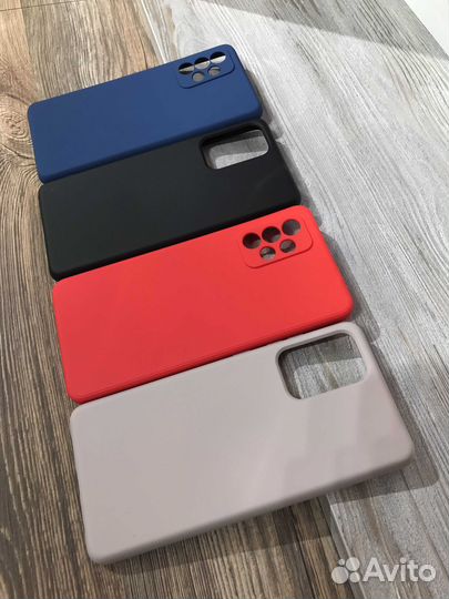 Чехол силиконовый Samsung A72