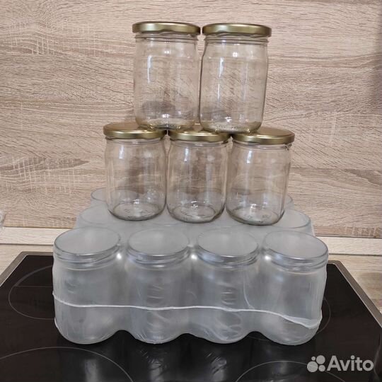 Банка с крышкой твист-офф 0,25 и 0,5 литра