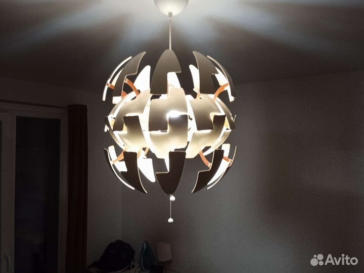 Светильник подвесной люстра звезда смерти