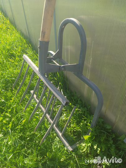 Лопата чудолопата вилы для вспашки земли