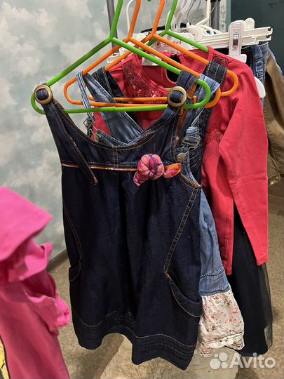 Вещи детские пакетом на девочку 128
